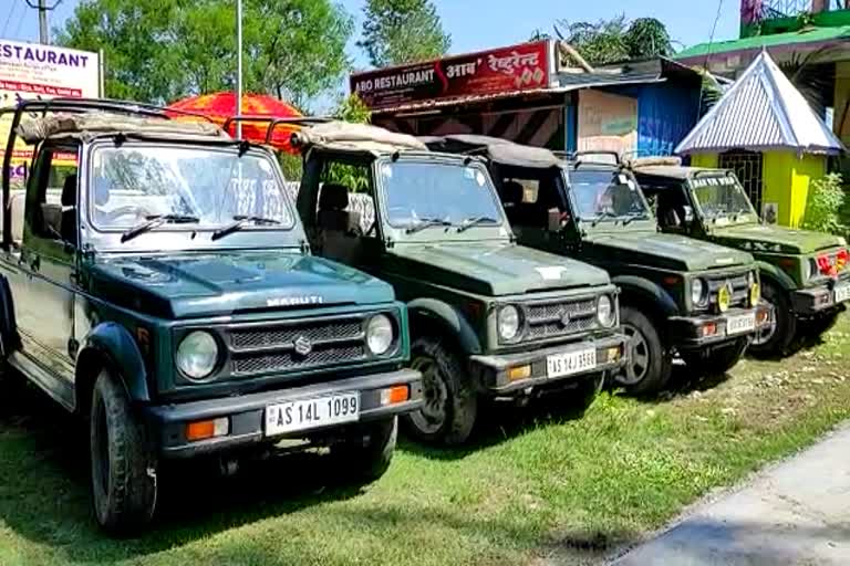 Jeep safari inaugarated again in Manas National Park