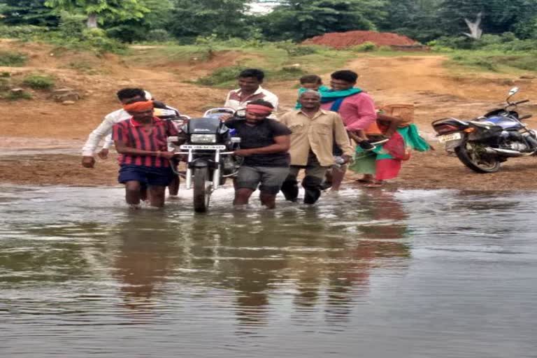 Tribal areas of Dongargaon