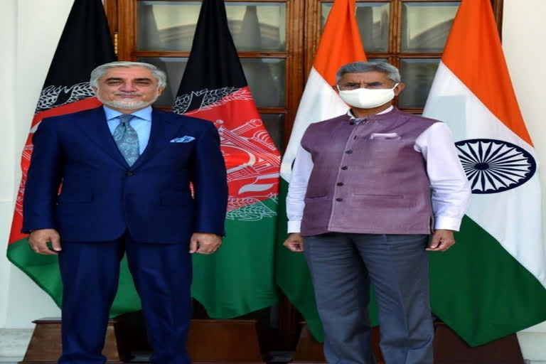 Jaishankar assures Abdullah Abdullah India's full support for peace in Afghanistan