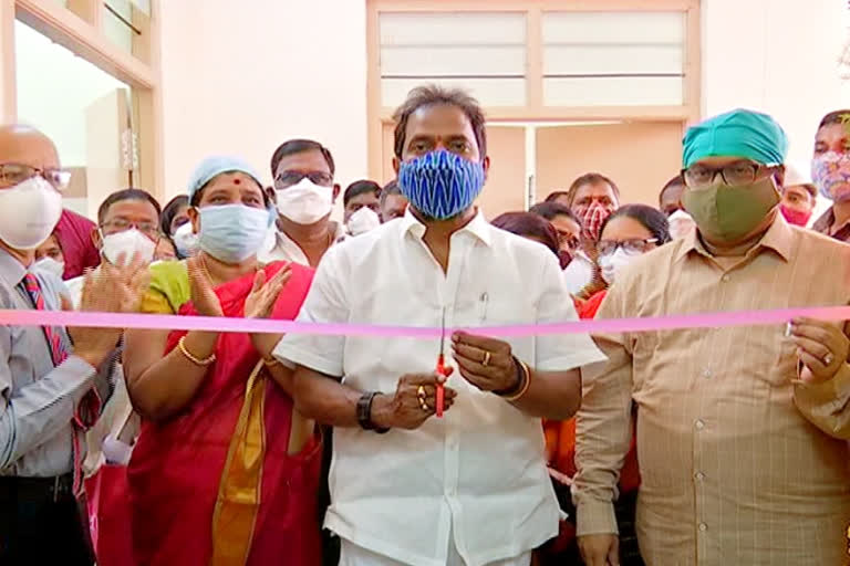 minister srinivas goud said First laboratory in the mahabubnagar state after Hyderabad