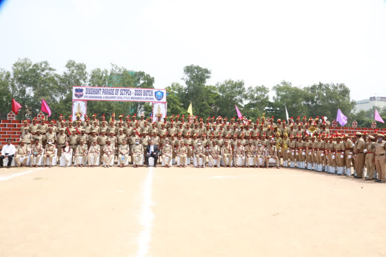 constable passing out pared in goshamahal