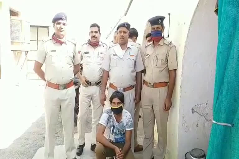 rewari police arrested loot accused