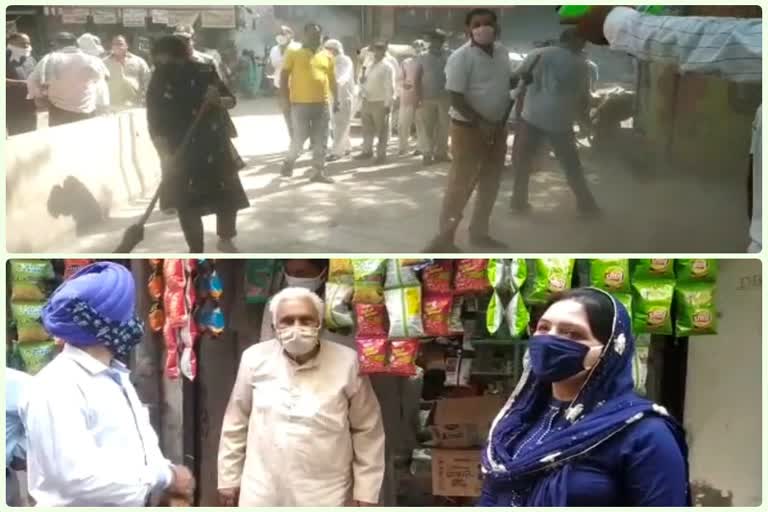 cleaning awareness program in tughlakabad extension by councilor poonam bhati