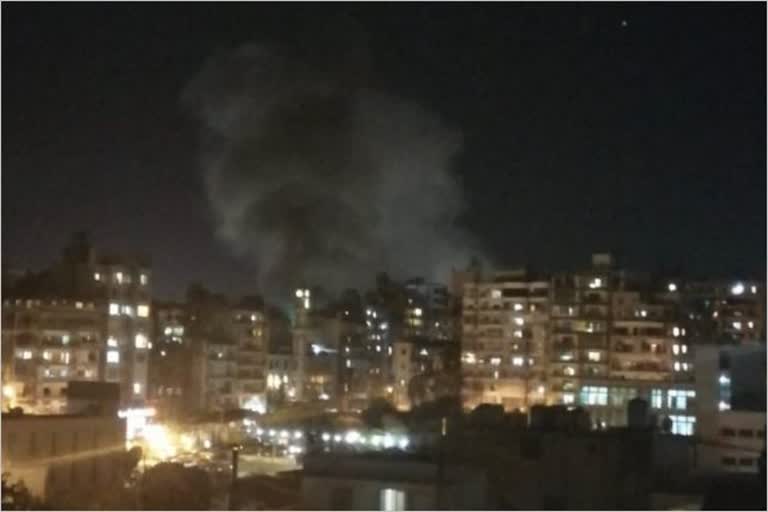 fuel depot explosion in lebanon