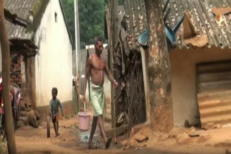 There is no toilet in Tentuliguda village koraput