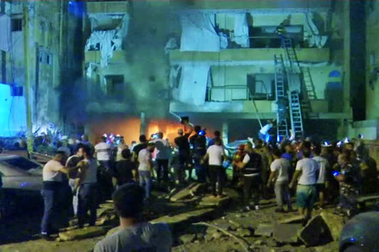 Explosion at fuel depot in Beirut kills 4 people