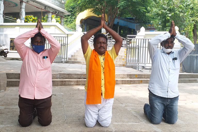 tirumala tirupati protection people protest