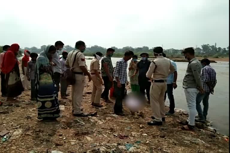 dead body of child found in Arpa river