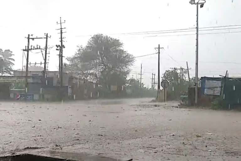 heavy rain in Dharwad