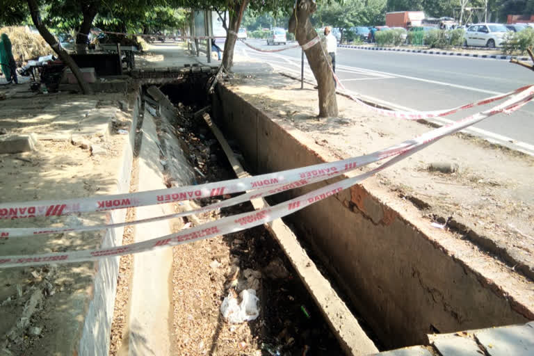 Pavement condition deteriorates in Dwarka