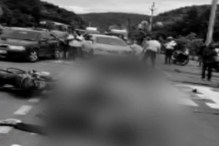 road accident in vishaka