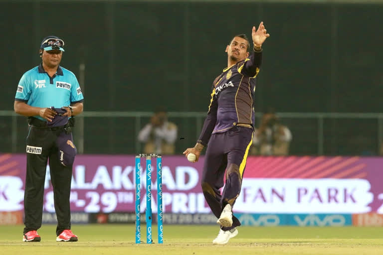 IPL 13, KKR, Sunil Narine, suspect bowling actionIPL 13, KKR, Sunil Narine, suspect bowling action