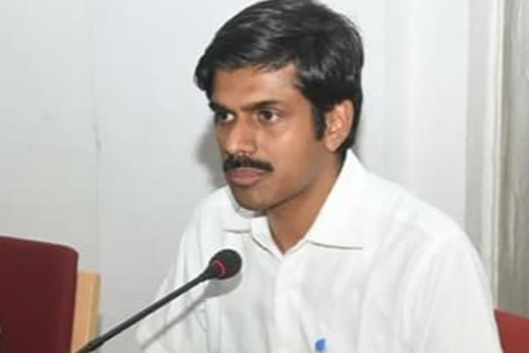 District Collector Abhiram G. Shankar