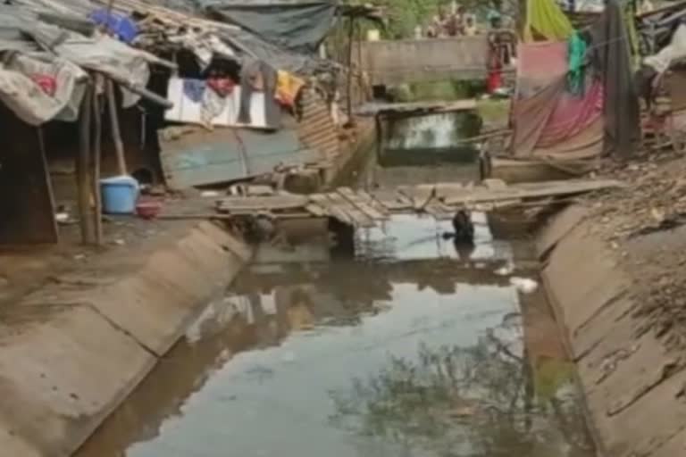 The sanitation system on Ward- 6 in Nuapada is in poor condition