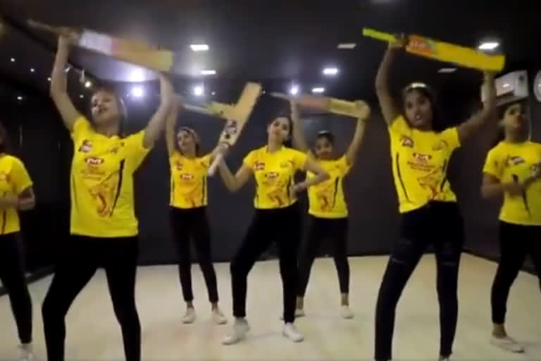 ipl 2020 chennai super kings fans made video for csk team