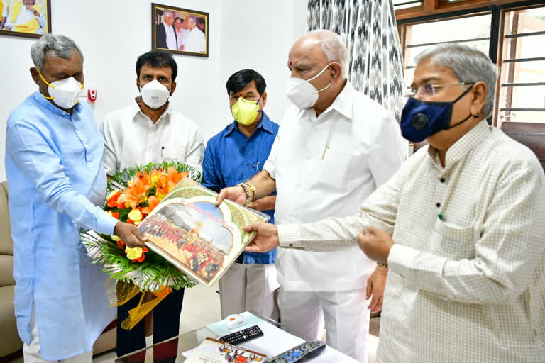 Minister S.T. Somashekhar invited CM