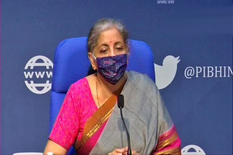 Finance Minister Nirmala Sitharaman