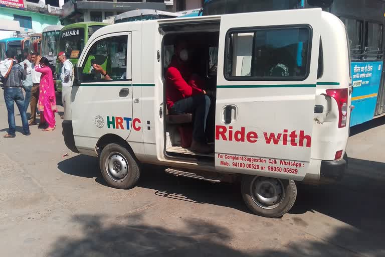 HRTC Ride with pride electric taxi seva