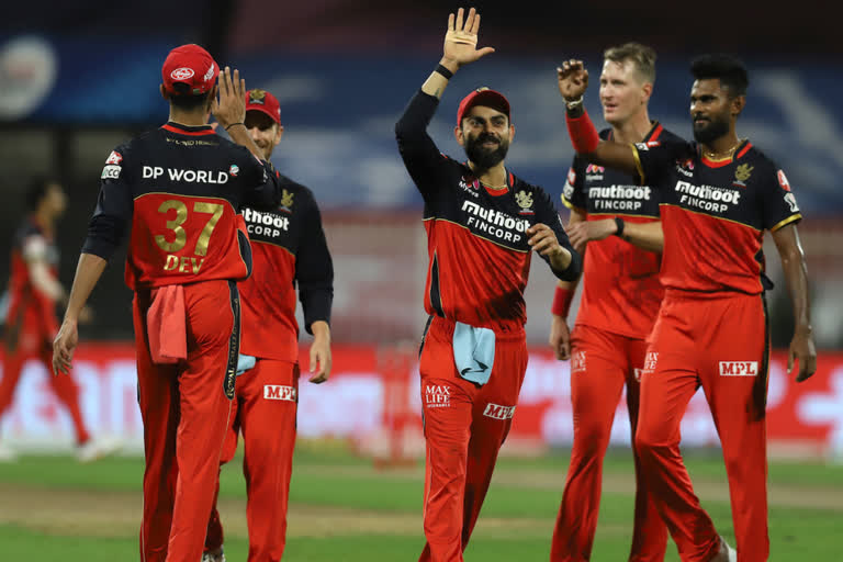 RCB vs KKR: Royal Challengers Bangalore crush Kolkata Knight Riders by 82 runs