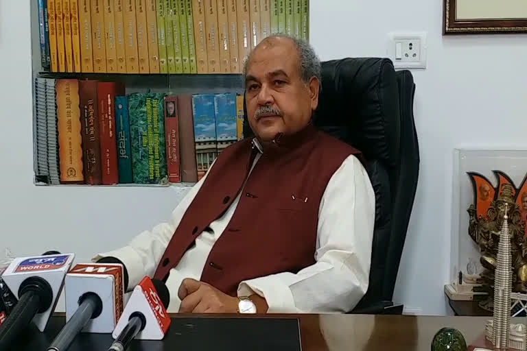 Union Minister Narendra Singh Tomar