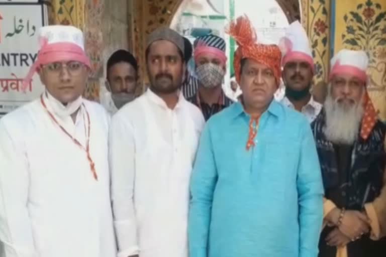 Haji Shakeel Saifi visited Ajmer Dargah