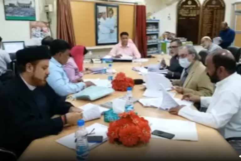 waqf board chairmen meeting on lands