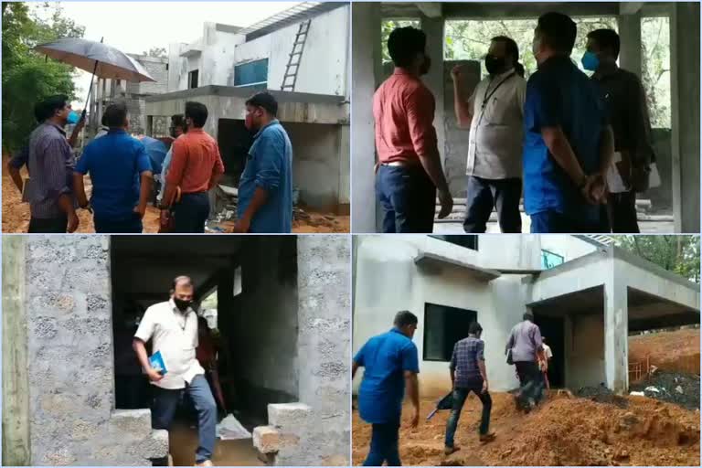 vadakkancherry life mission flat vigilance life mission vadakkancherry life mission വടക്കാഞ്ചേരി ലൈഫ് മിഷന്‍ ലൈഫ് മിഷന്‍ ഫ്ലാറ്റ് സമുച്ചയം വടക്കാഞ്ചേരി ഫ്ലാറ്റ് വിജിലന്‍സ് വിജിലന്‍സ് വടക്കാഞ്ചേരിയില്‍ കൊച്ചി വിജിലന്‍സ് സംഘം വടക്കാഞ്ചേരി നഗരസഭ kochi vigilance life mission