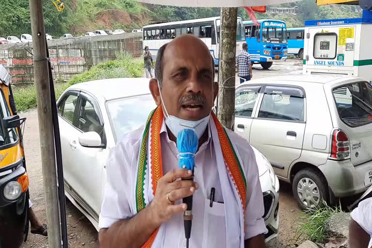 joseph m puthusseri  kerala congress (M)  Ex- MLA Joseph M Puthusseri  idukki  ഇടുക്കി  കേരളാ കോണ്‍ഗ്രസ്(എം)  ജോസഫ് എം പുതുശ്ശേരി  ഭൂപതിവ് നിയമഭേദഗതി  മുന്‍ എംഎല്‍എ