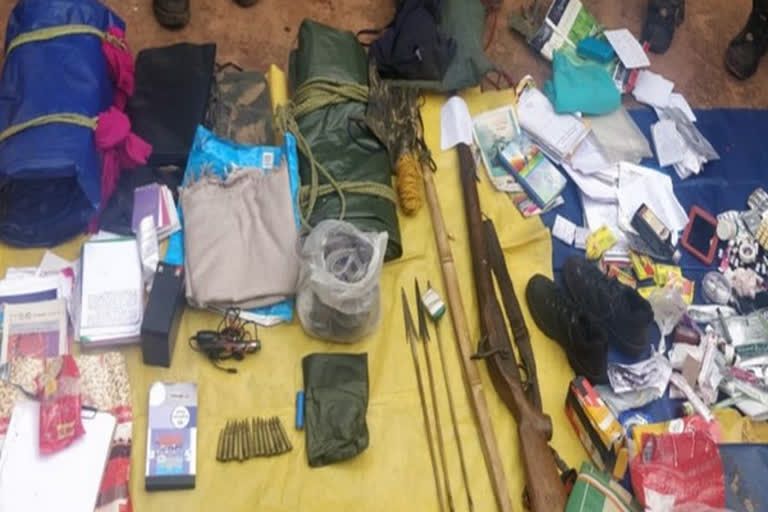 Naxal camp raided