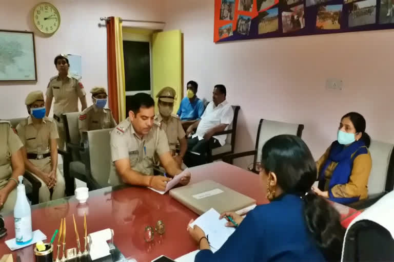 haryana women commission member inspection women police station jhajjar