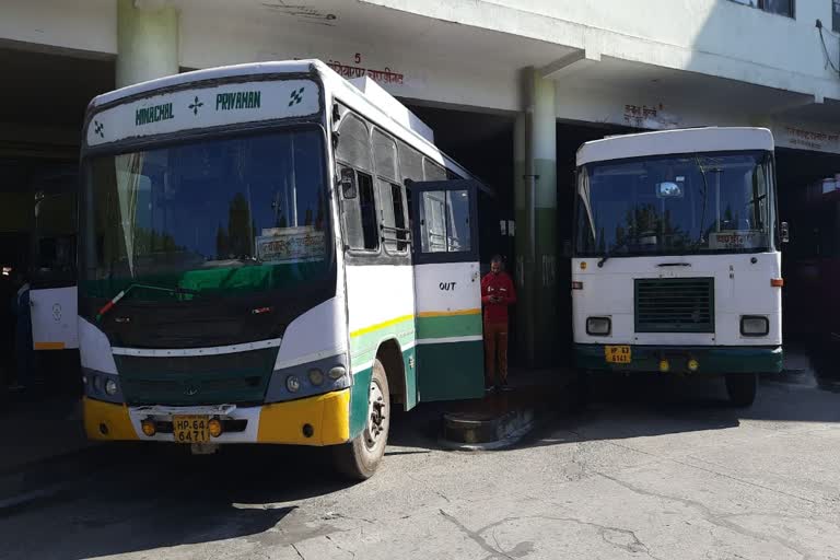 Inter state bus service started from Shimla after 7 months