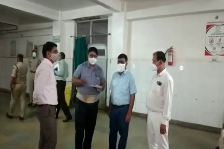 Banswara Secretary in charge, Corona patient in Banswara