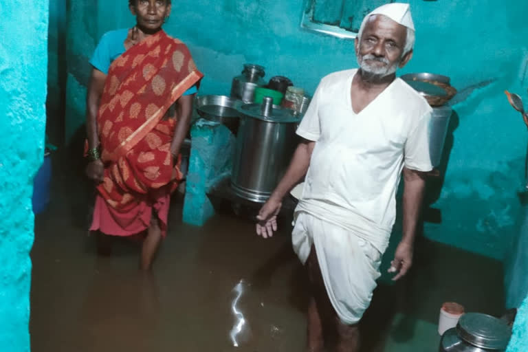 water seeping into houses