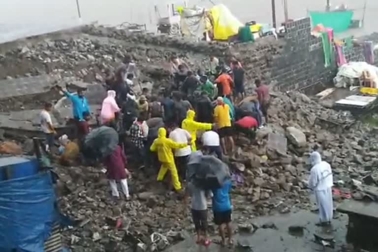 Pandharpur wall collapese incident in maharashtra