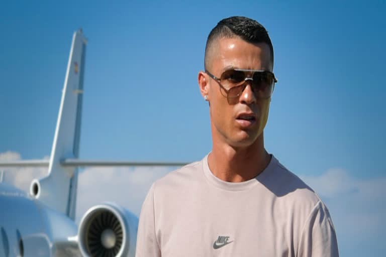 Ronaldo in turin to complete his isolation