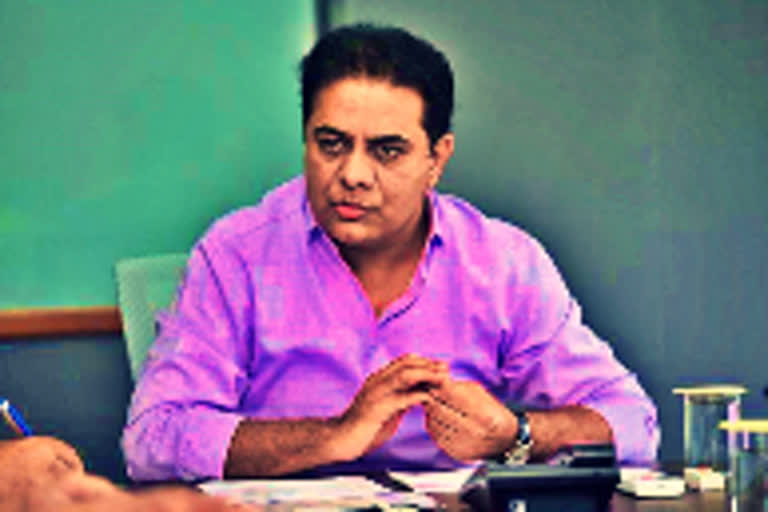 minister ktr review on Hyderabad floods