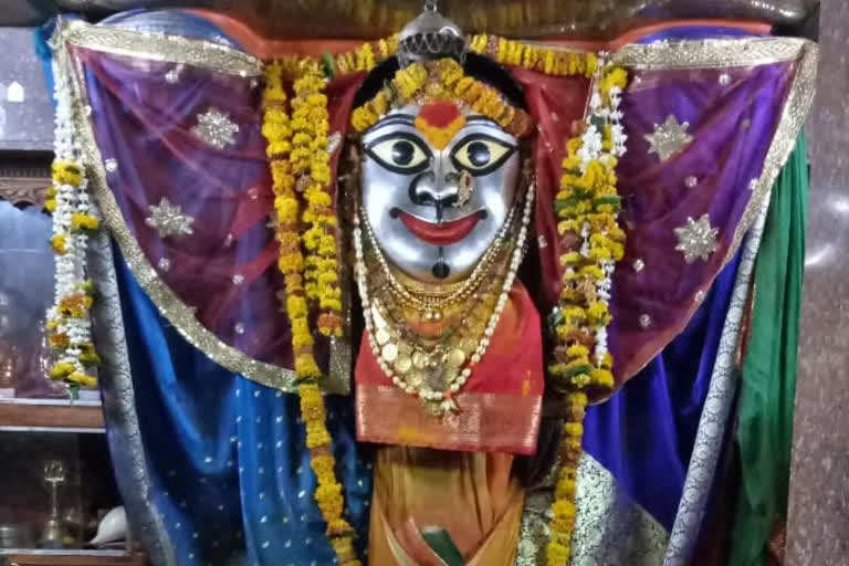 mahakali temple will be silence in navtara in chandrapur