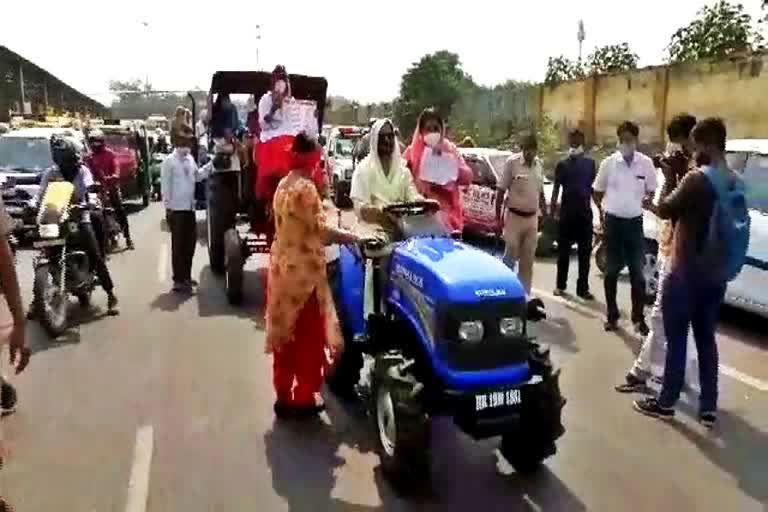 national-women-jat-forum-protest-against-agriculture-bill-in-gurugram