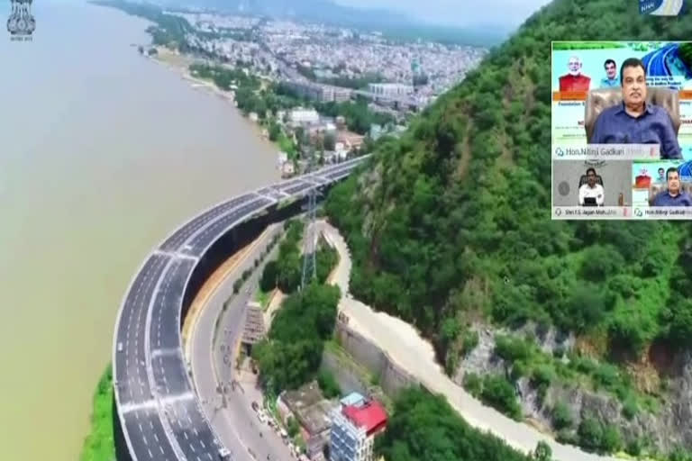 Durga Temple fly over bridge  Inauguration in vijayawada