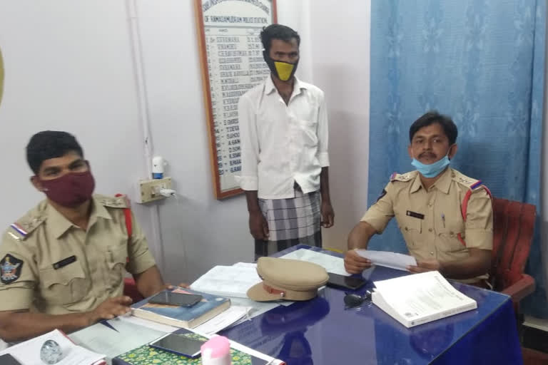 Man arrested for in rape attempted incident at chitthore district