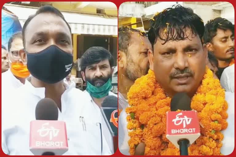 Candidates filed nomination papers for different assembly seats in Sitamarhi