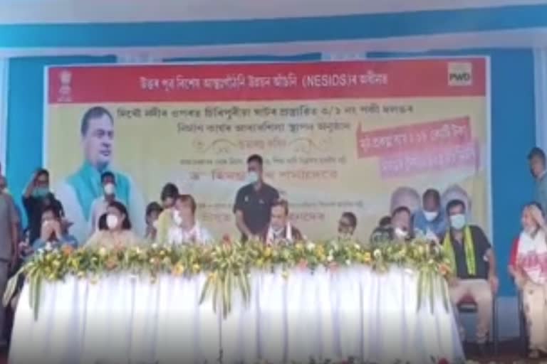 sivsagar-foundation-stone-by-himanta-biswa-sarma