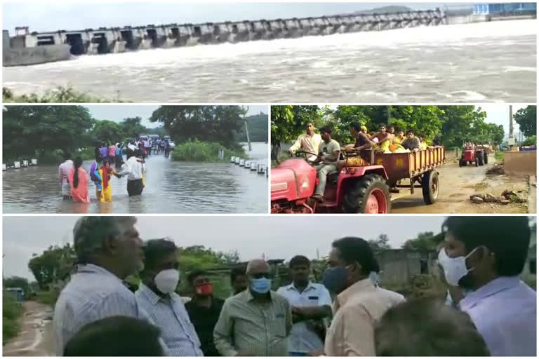 Pulichintala flood at Guntur