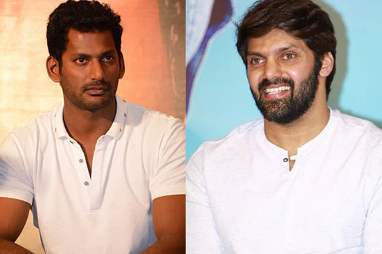 Vishal-Arya's film with Anand Shankar began in Hyderabad