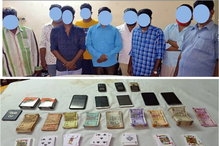 vadapaalani gamblers arrested