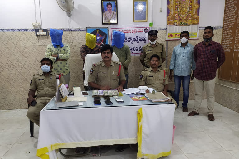 three matka beaters in kadapa police custody