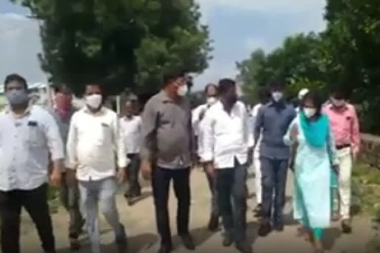 Vikarabad Collector visits in parigi town