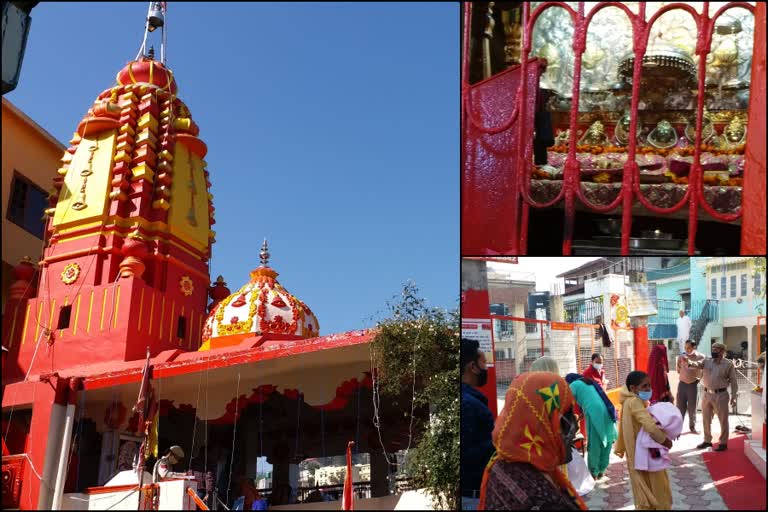 Devotees reaching Shulini temple for darshan in solan