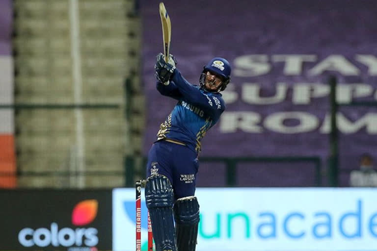 IPL 13: Quinton de Kock shines as Mumbai Indians defeat KKR by 8 wickets