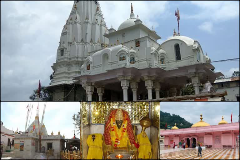 Devotees arriving at temples on the occasion of Sharadiya Navratri IN HIMACHAL